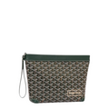 Goyard Conti Pouch Dark Green