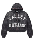 Vale Forever Valley Dreams Classico Black Zip-Up Hoodie