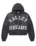 Vale Forever Valley Dreams Classico Black Zip-Up Hoodie