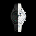 Swatch x Omega Bioceramic Moonswatch Mission to Earthphase – Moonshine Gold (SO33W701L) - 'COLD MOON'