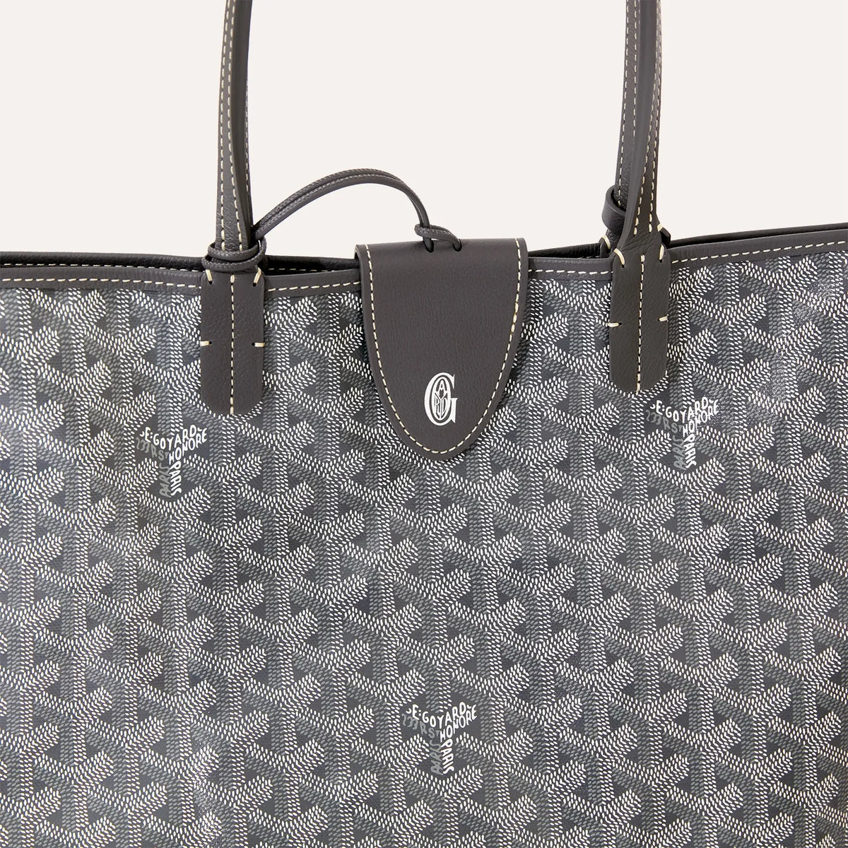 GOYARD SAINT LOUIS TOTE PM GREY