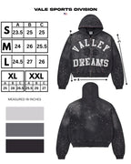 Vale Forever Valley Dreams Classico Black Zip-Up Hoodie