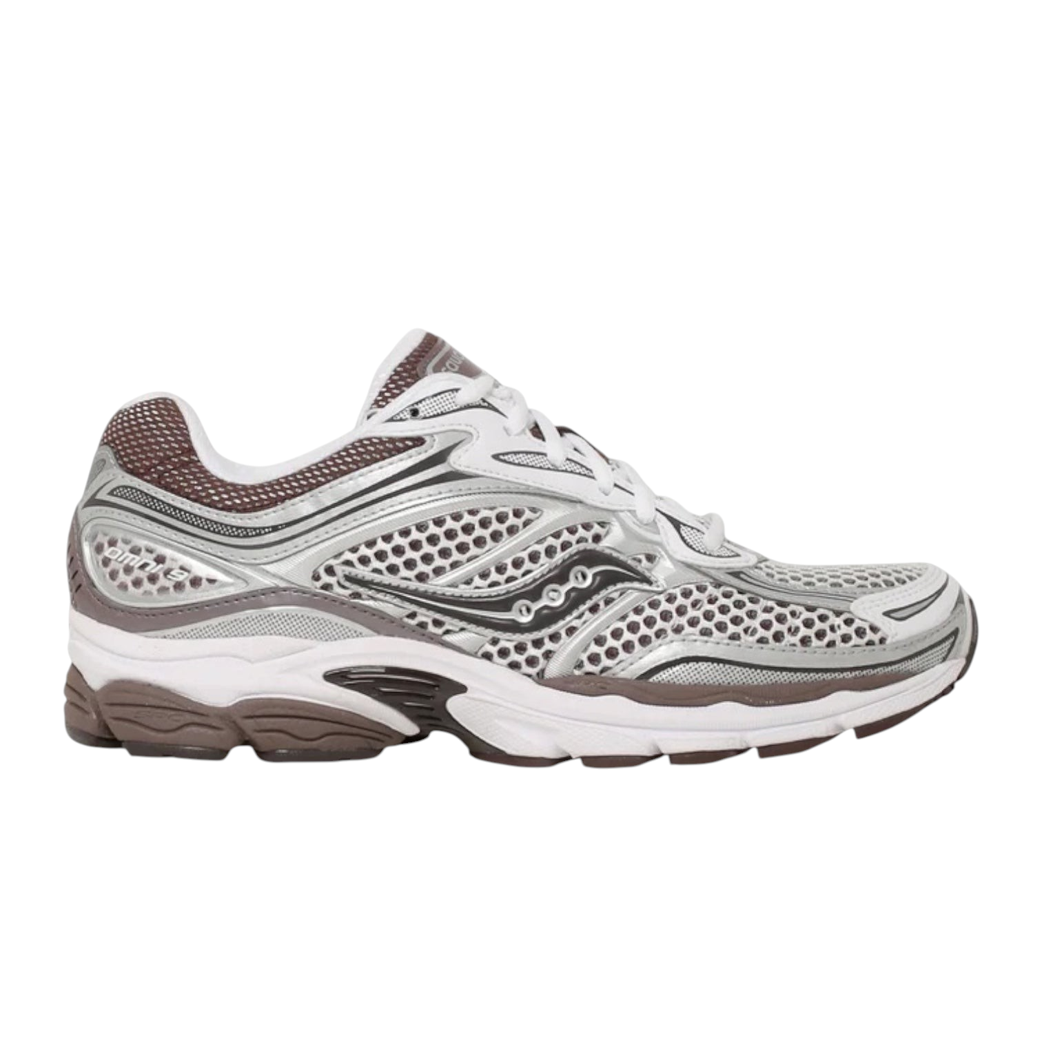Saucony Progrid Omni 9 White Brown