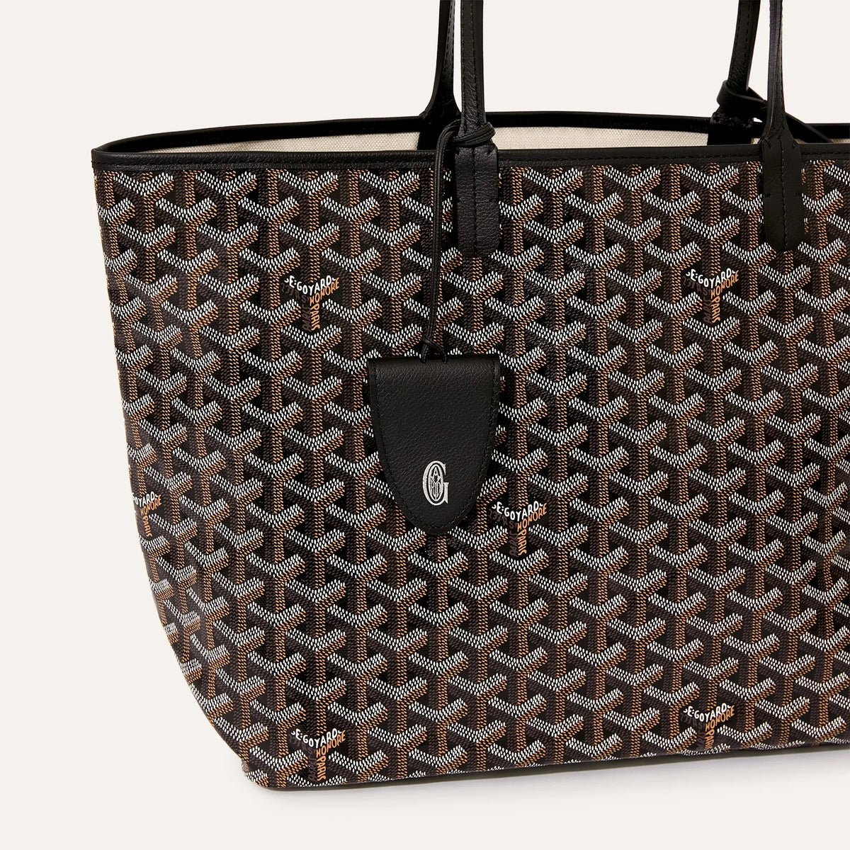 GOYARD SAINT LOUIS TOTE PM BLACK