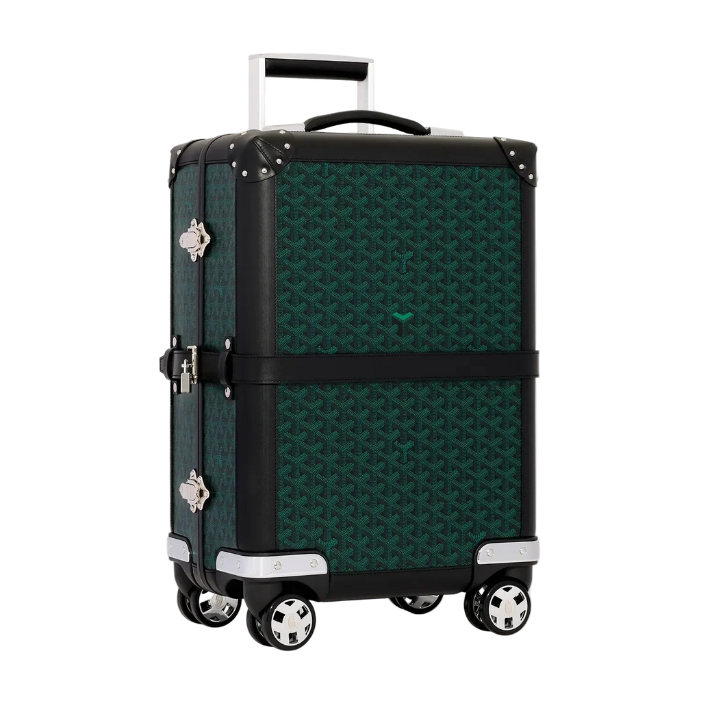 Goyard Bourget PM Trolley Case Evergreen