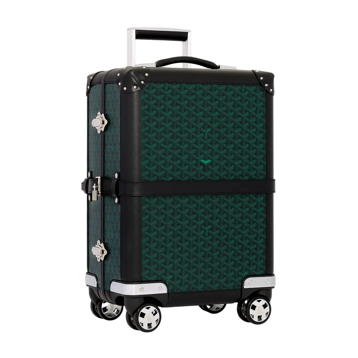 Goyard Bourget PM Trolley Case Evergreen