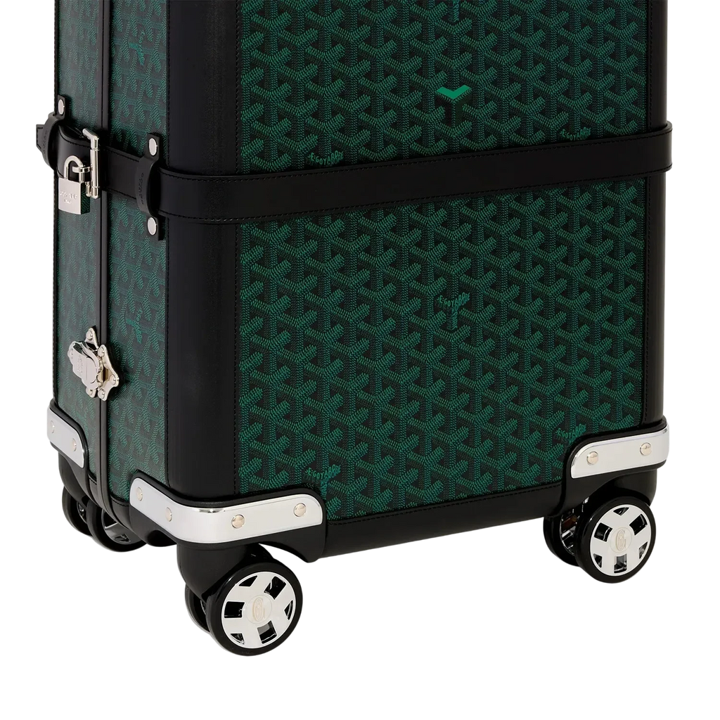 Goyard Bourget PM Trolley Case Evergreen