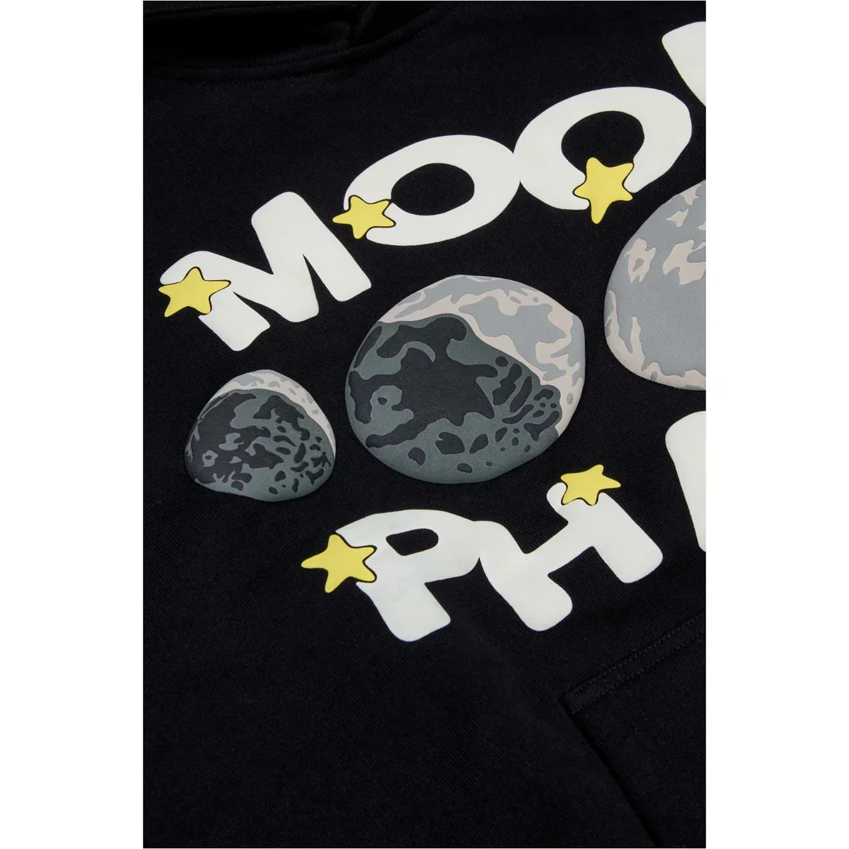 BROKEN PLANET 'MOON PHASES' MIDNIGHT BLACK HOODIE