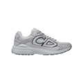 JeevzPlug Dior B30 sneaker in gray mesh and technical fabric with reflective CD30 signature and rubber outsole