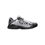JeevzPlug Dior B30 sneaker in blue mesh and gray technical fabric with black accents and reflective CD30 logo
