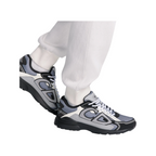 JeevzPlug Dior B30 sneakers in blue, gray, and black mesh with technical fabric and reflective CD30 signature