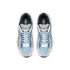 JeevzPlug Dior B30 sneakers in light blue mesh with gray and white technical fabric and reflective CD30 signatures.