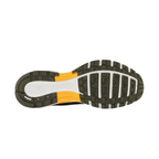 JeevzPlug Nike P-6000 Cargo Khaki sneaker rubber outsole with durable traction pattern and yellow arch support