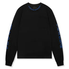 Chrome Hearts 1988 Neck Logo L/S Black Blue T Shirt