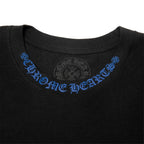Chrome Hearts 1988 Neck Logo L/S Black Blue T Shirt