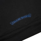 Chrome Hearts 1988 Script Logo Zip-Up Black Blue Hoodie
