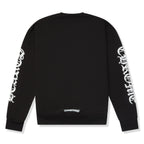 Chrome Hearts 1998 Neck Logo Black White Sweatshirt
