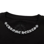Chrome Hearts 1998 Neck Logo Black White Sweatshirt