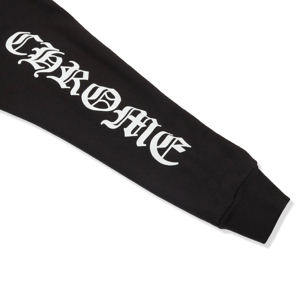 Chrome Hearts 1998 Neck Logo Black White Sweatshirt