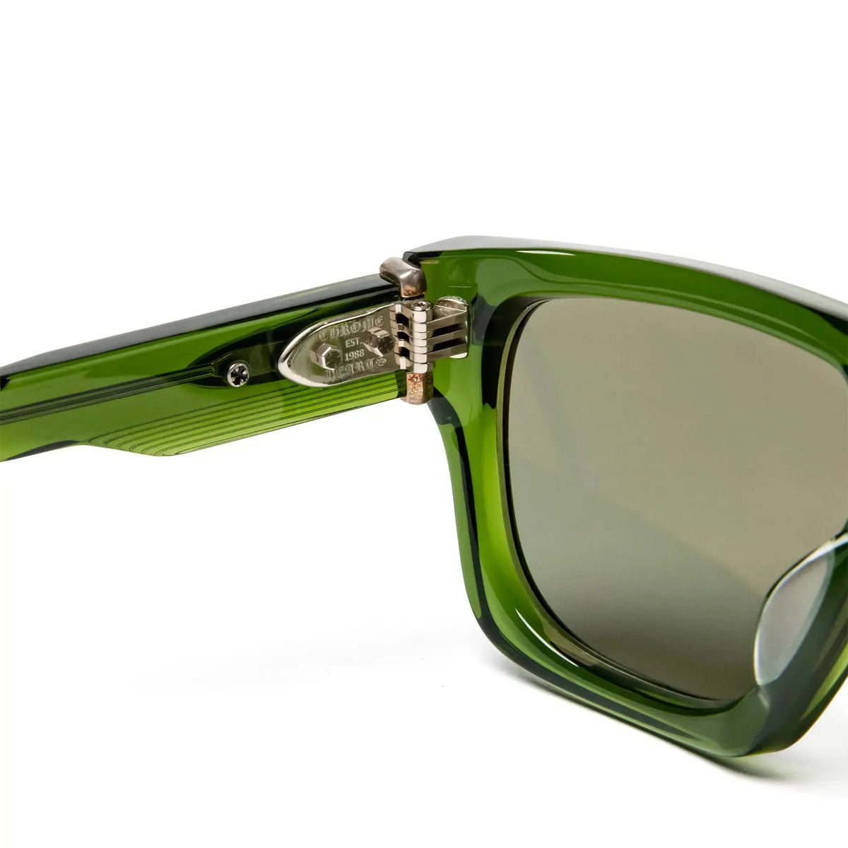Chrome Hearts Charismadick Drak Olive Sunglasses
