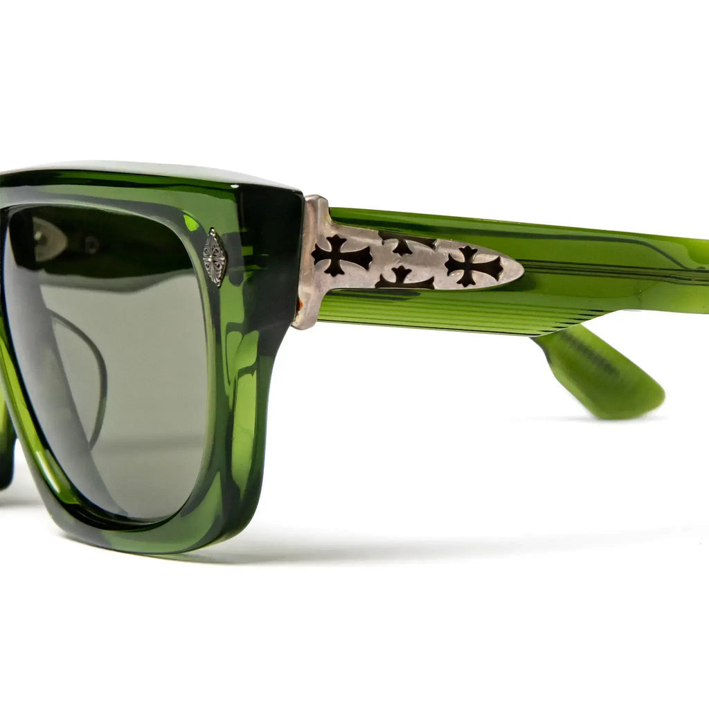 Chrome Hearts Charismadick Drak Olive Sunglasses