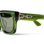 Chrome Hearts Charismadick Drak Olive Sunglasses