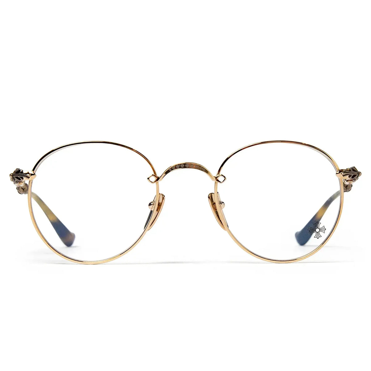 Chrome Hearts Bubba - A Gold Sunglasses