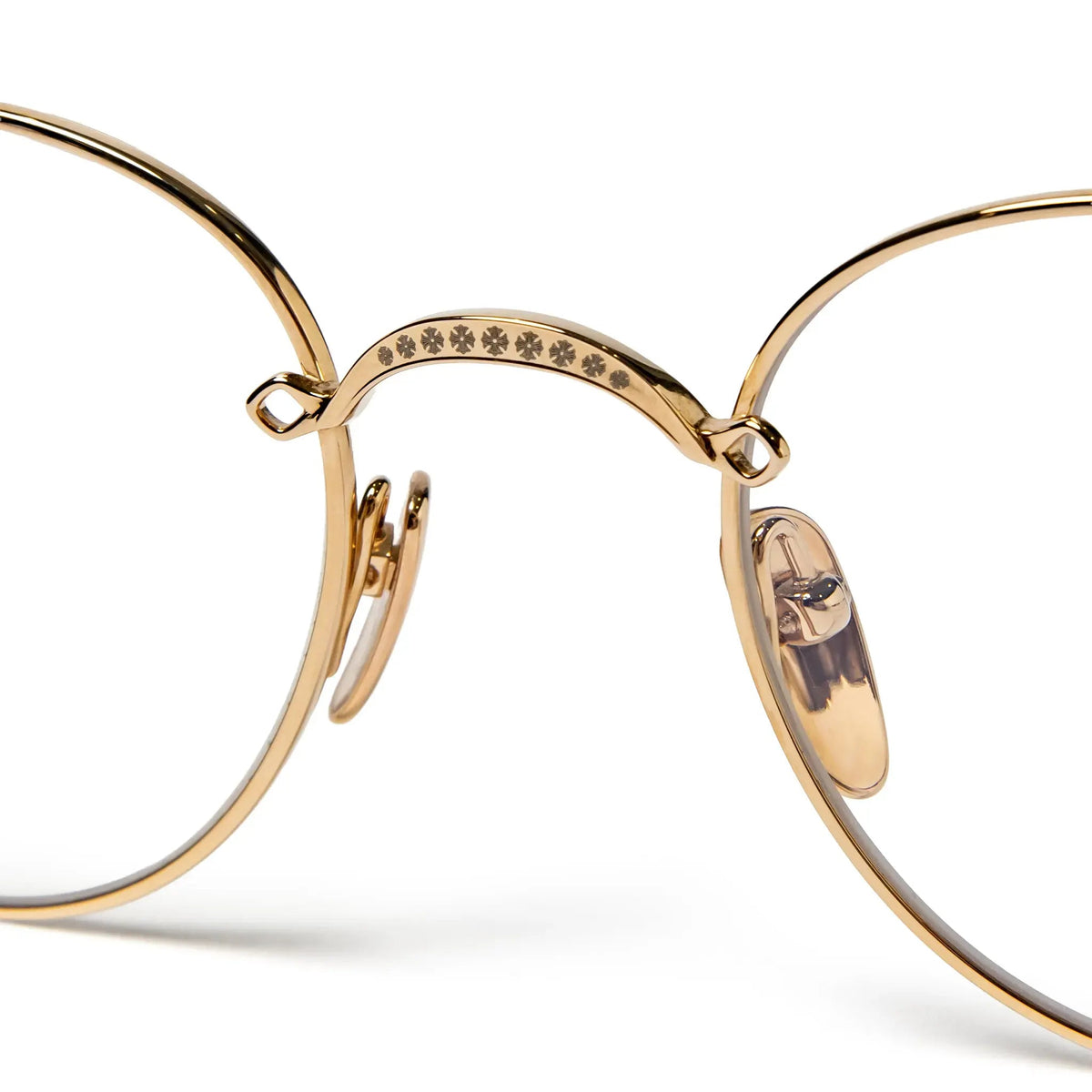 Chrome Hearts Bubba - A Gold Sunglasses