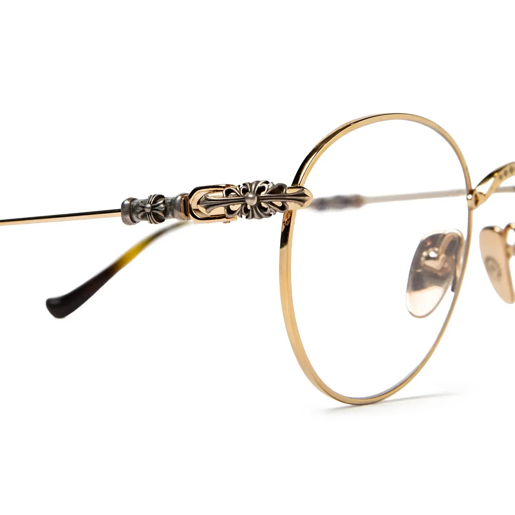Chrome Hearts Bubba - A Gold Sunglasses