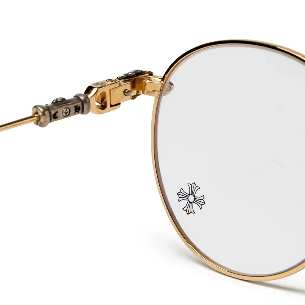 Chrome Hearts Bubba - A Gold Sunglasses