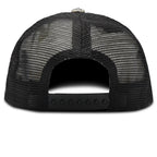 Chrome Hearts CH Hollywood Usa Black Trucker Cap