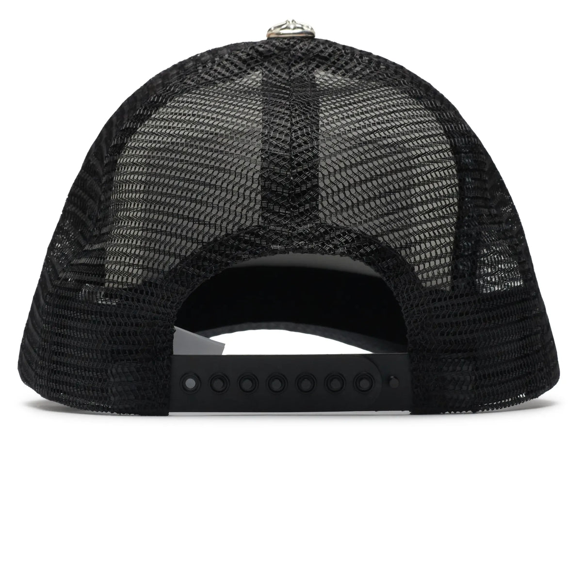 Chrome Hearts CH Hollywood White Black Trucker Cap