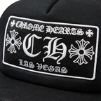 Chrome Hearts CH Las Vegas Black Trucker Cap