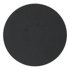 Chrome Hearts Cross Logo Round Black Rubber Mat