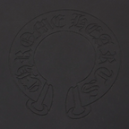 Chrome Hearts Cross Logo Round Black Rubber Mat