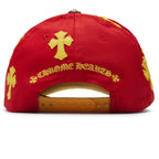 Chrome Hearts Cross Patch Red Yellow Baseball Cap
