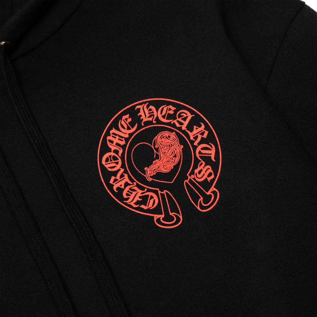 Chrome Hearts Deadly Doll Online Exclusive Black Red Hoodie