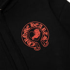 Chrome Hearts Deadly Doll Online Exclusive Black Red Hoodie