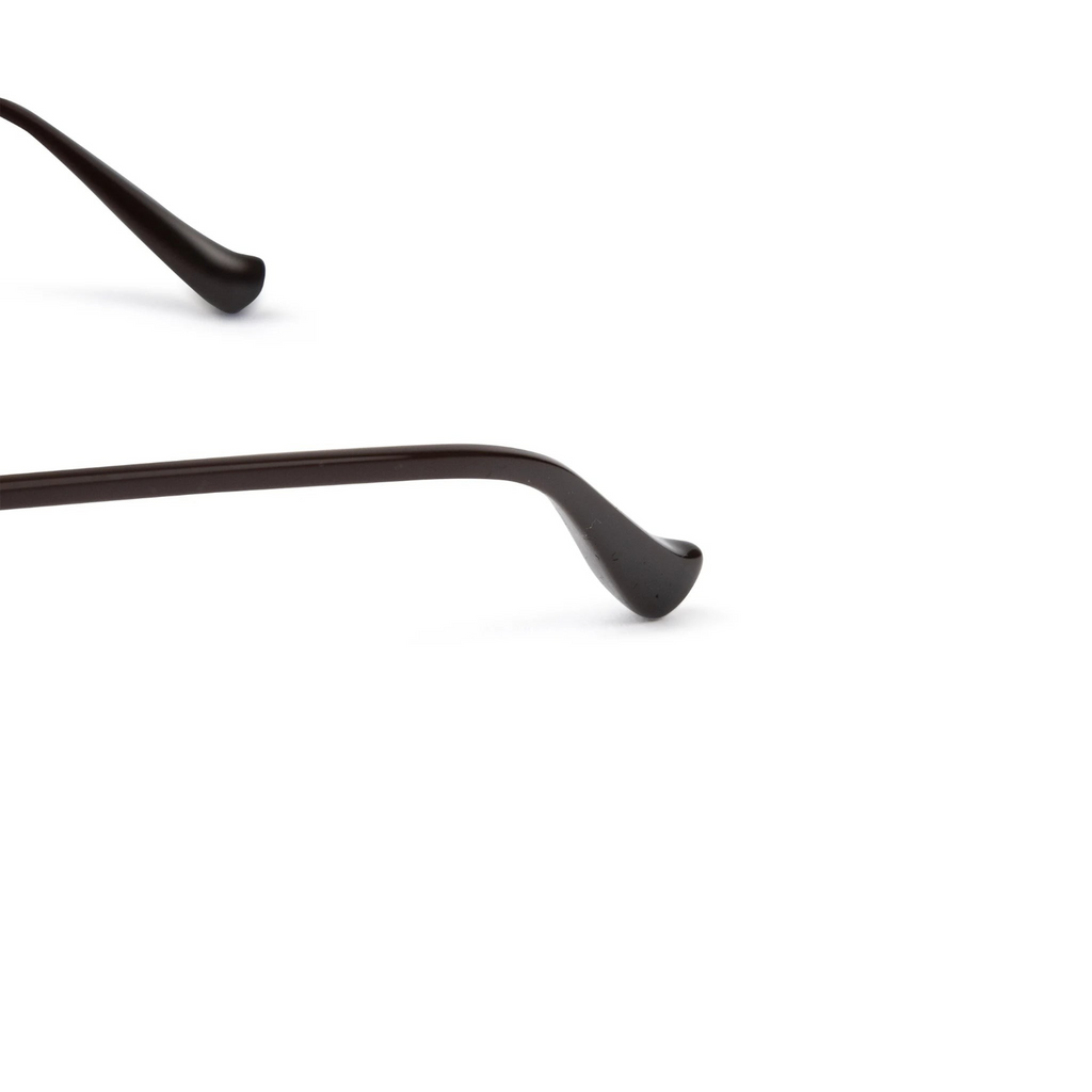JeevzPlug Chrome Hearts Diamond Dog sunglasses featuring light brown acetate frames and curved temple tips