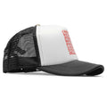 Chrome Hearts Eyechart Black White Red Trucker Cap