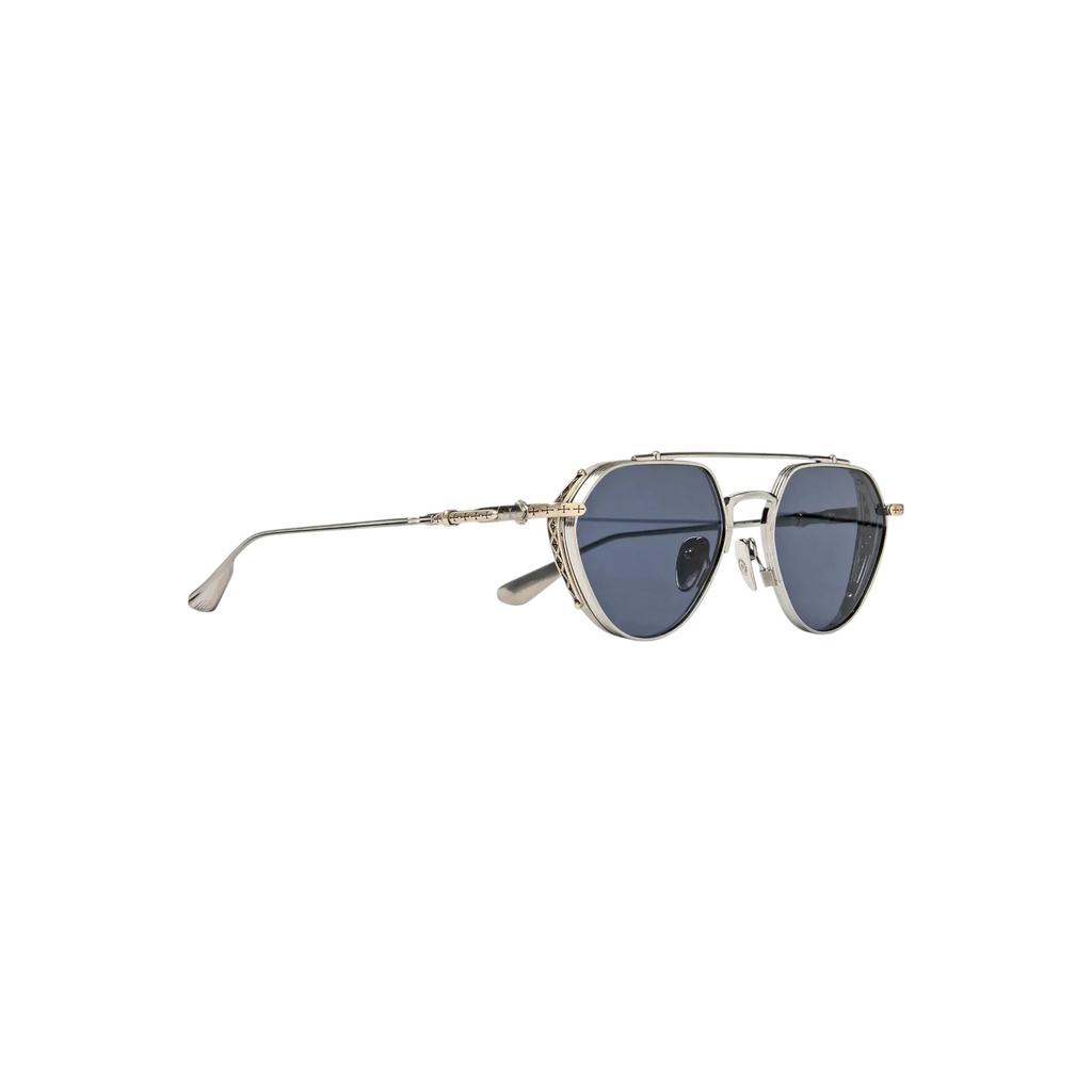 Chrome Hearts Free Ride Brushed Alloy Sunglasses