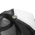 Chrome Hearts Fuck Hollywood White Black Trucker Cap