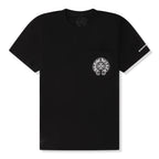 Chrome Hearts Horse Shoe Pocket Logo Black T Shirt