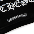 Chrome Hearts Manchester Exclusive Horse Shoe Pocket Logo L/S Black T Shirt