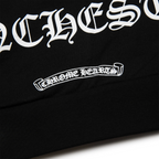 Chrome Hearts Manchester Exclusive Horse Shoe Zip-Up Black Hoodie