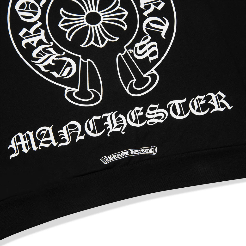Chrome Hearts Manchester Exclusive Horse Shoe Zip-Up Black Hoodie