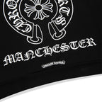 Chrome Hearts Manchester Exclusive Horse Shoe Zip-Up Black Hoodie