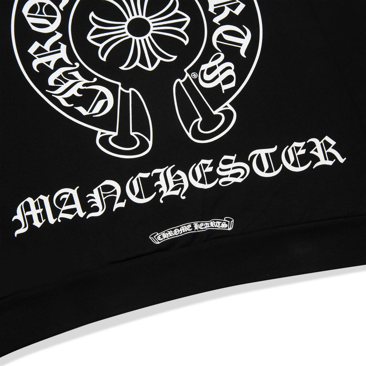 Chrome Hearts Manchester Exclusive Horse Shoe Zip-Up Black Hoodie