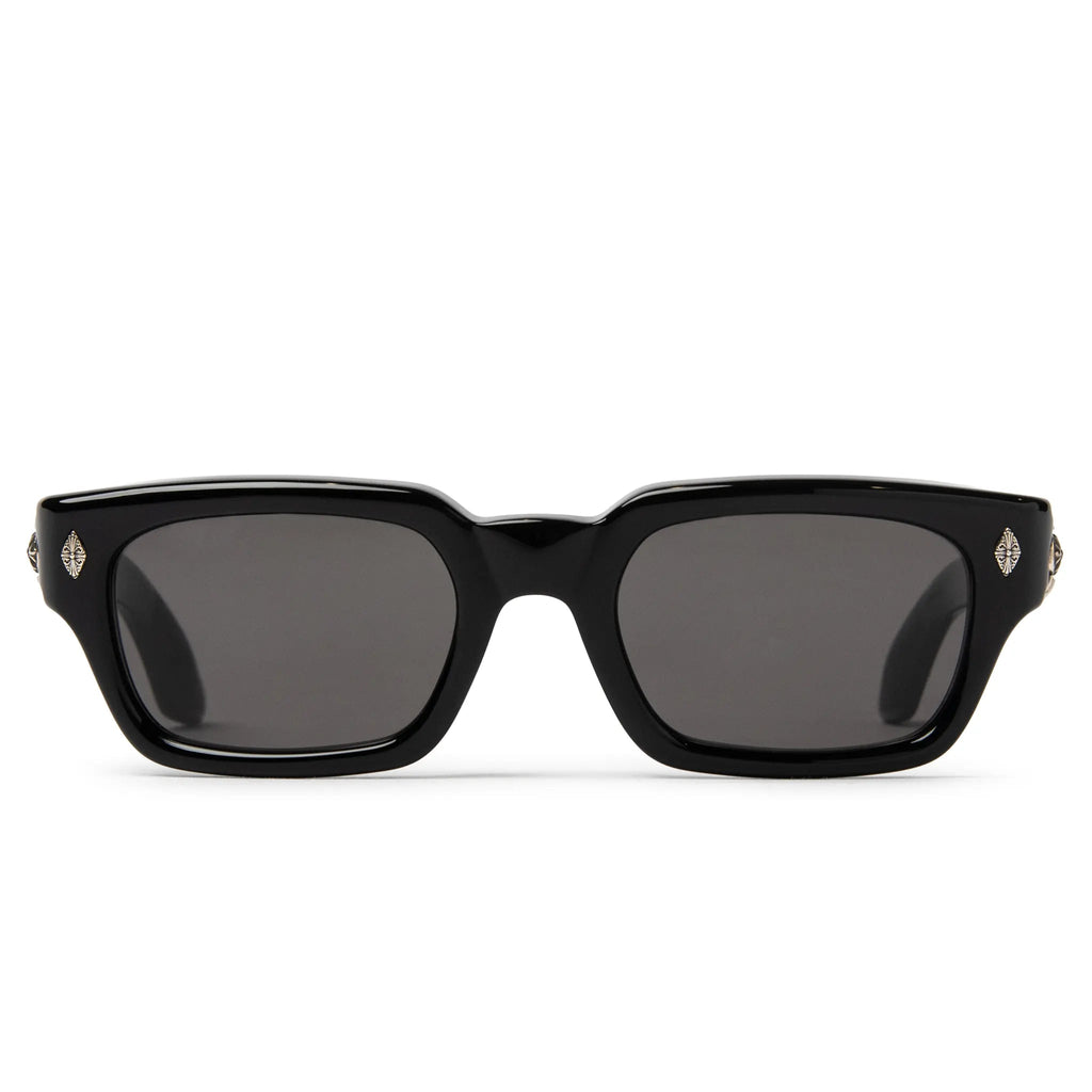 Chrome Hearts Miscellanus Black Dark Grey Sunglasses