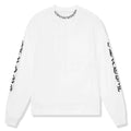 Chrome Hearts 1988 Neck Logo L/S White Black T Shirt